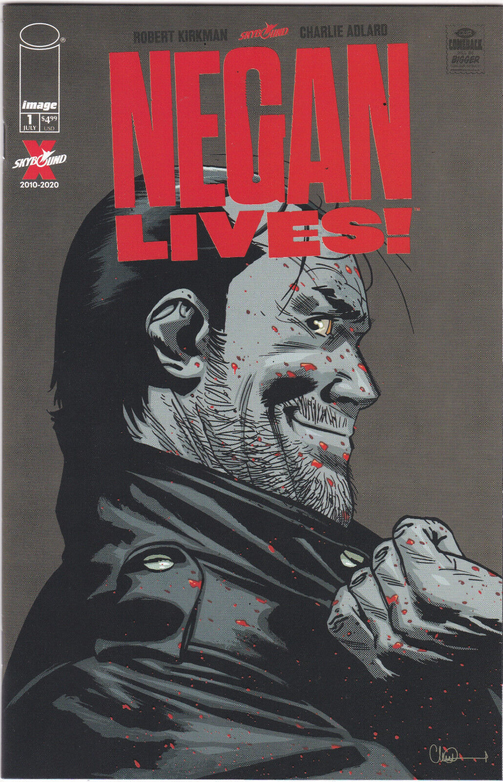 Negan Lives #1 (2020) Key 36-Page, One-Shot by The Walking Dead's Robert Kirkman