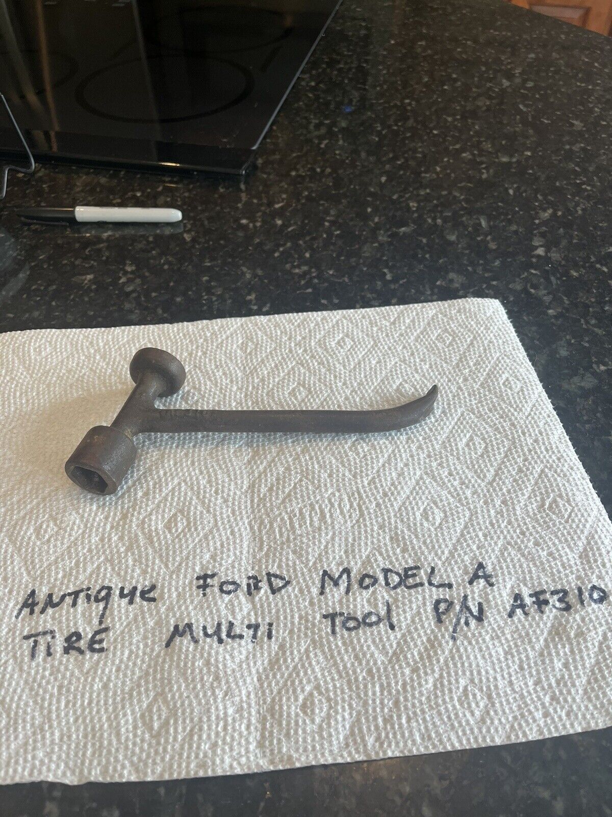 Rare Antique Ford Model A Tire Multi Tool # AF310