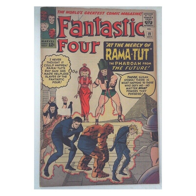 Fantastic Four (1961 series) #19 in Very Good + condition. Marvel comics [n{