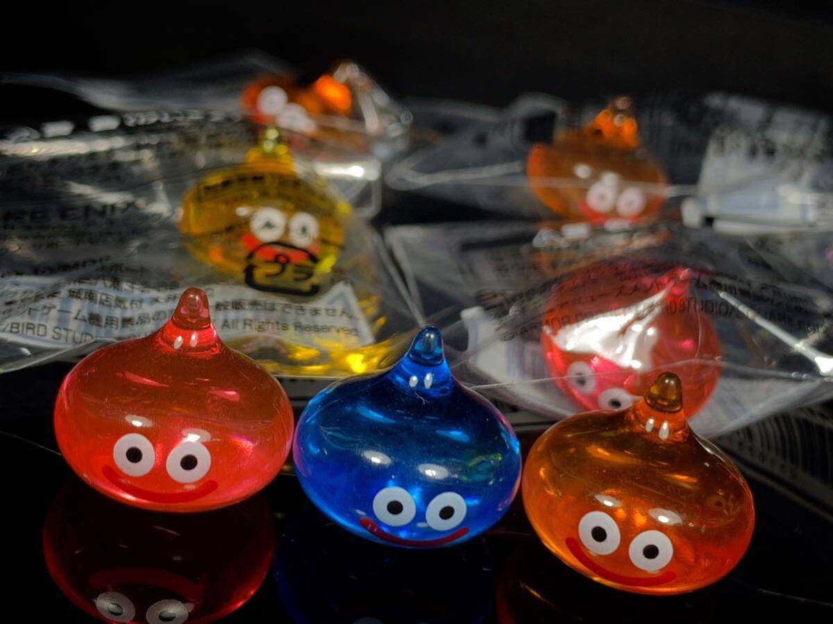 Lot Dragon Quest Acrylic Mini Figure Slime Cherry Beth Blue Orange New Japan