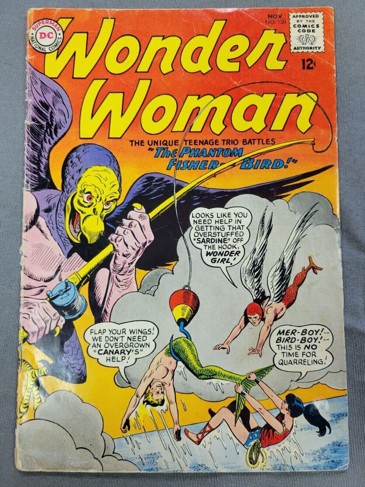 Wonder Woman #150 (Nov 1964, DC) VG+