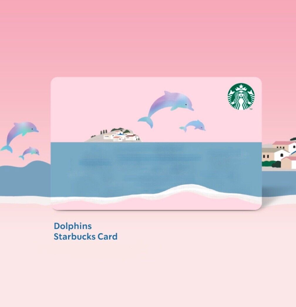 Starbucks Malaysia Mother’s Day Dolphin Card 🐬 🏠💐