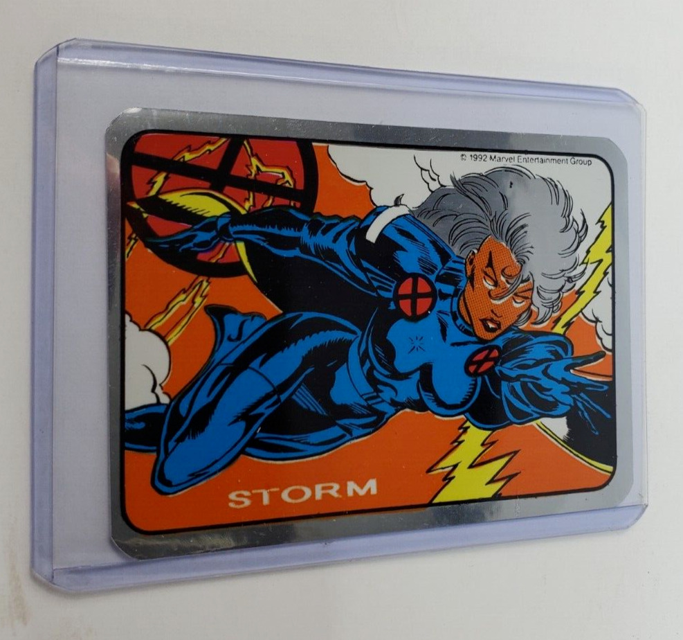 Vintage Vending Machine Sticker Storm  1992 Marvel Foil