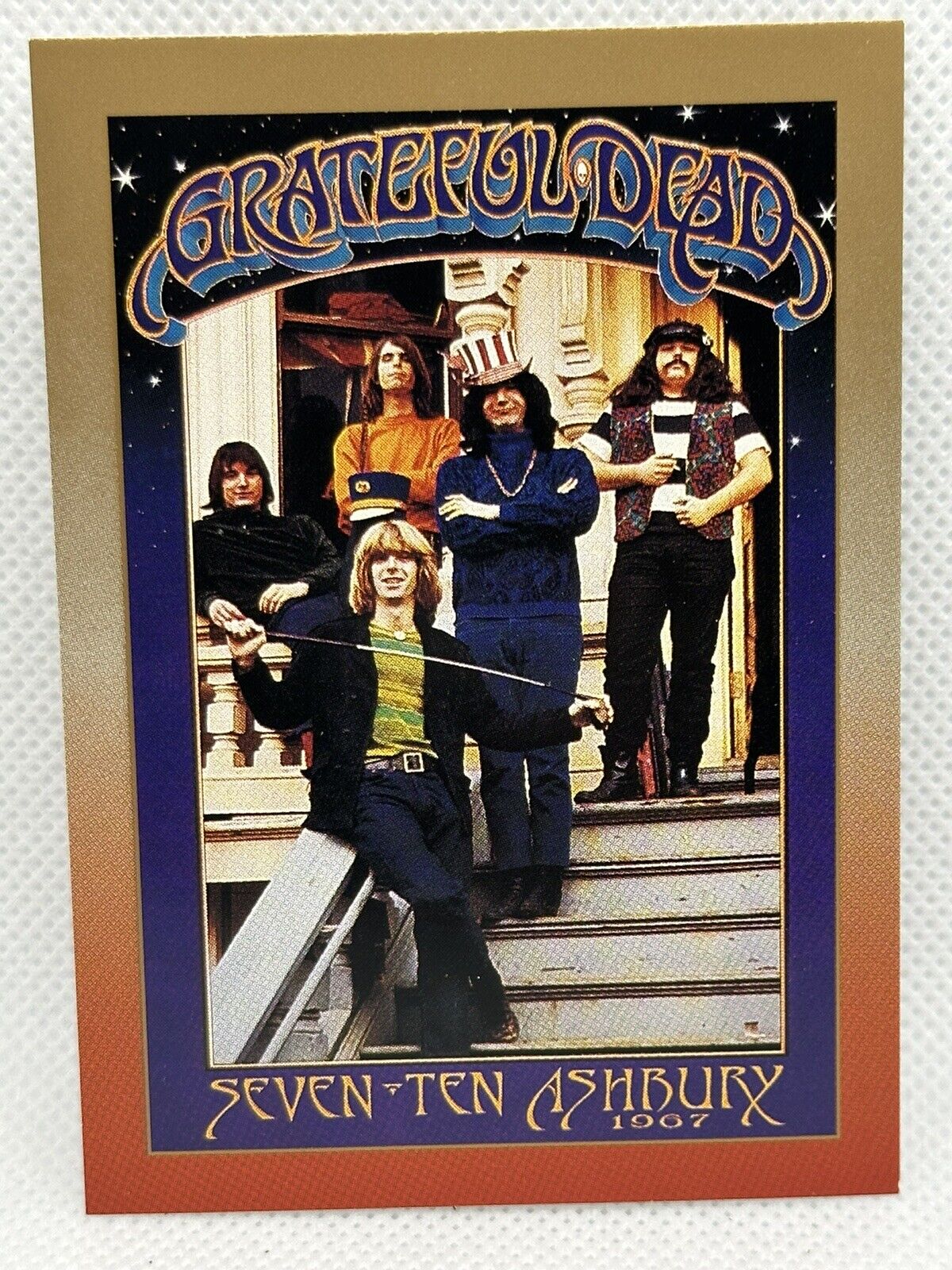 1991 Brockum Rock Cards Grateful Dead Legacy Series #8 Ashbury PACK FRESH 👀LOOK