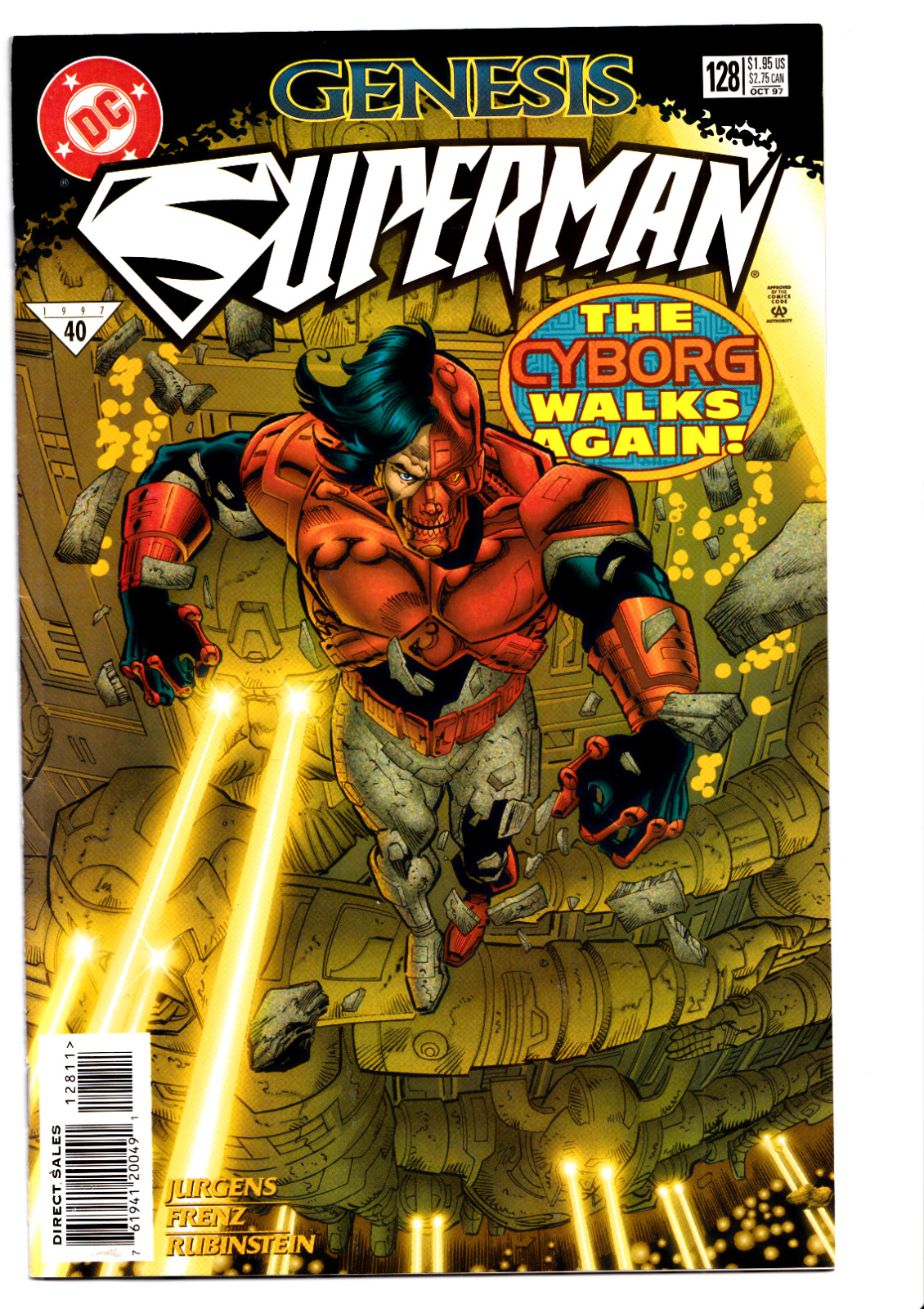 Superman #128 1997 DC Comics