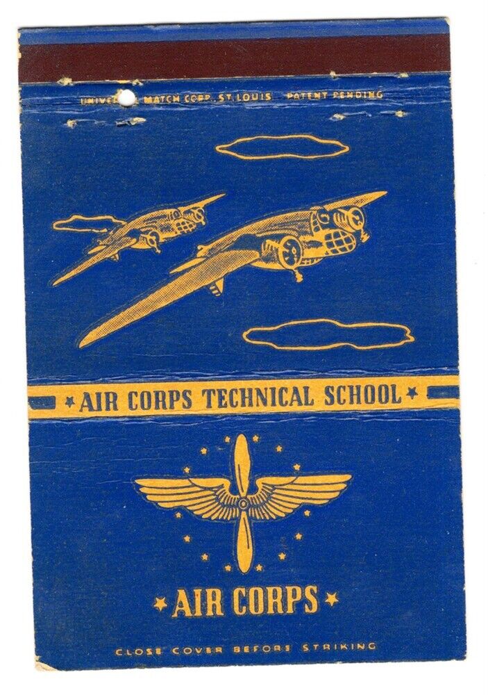 Matchbook: Army Air Corps Technical School 
