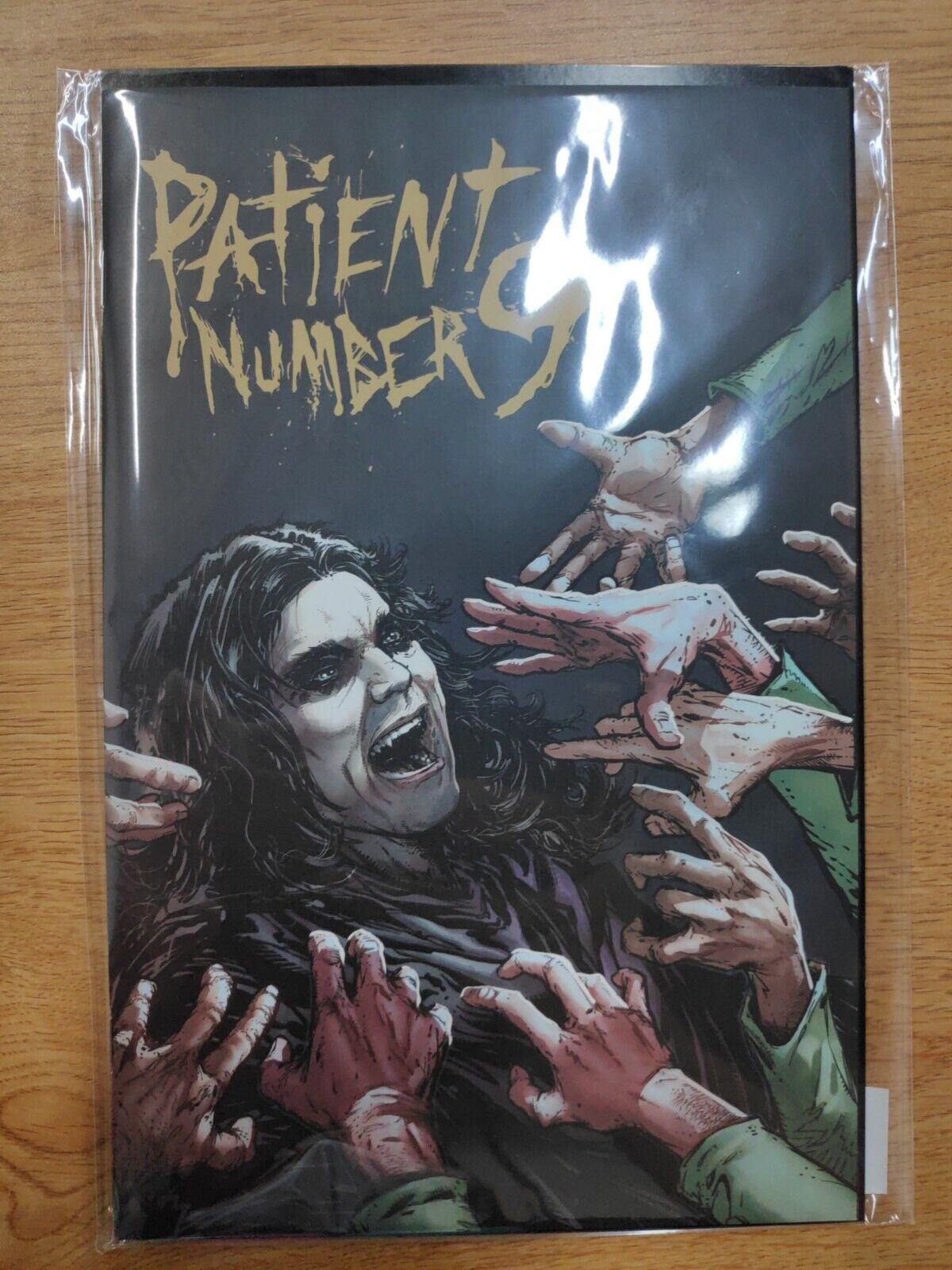 Patient Number 9 NM comic & CD McFarlane Ozzy Osbourne Sony Music 2022 Ltd 5000
