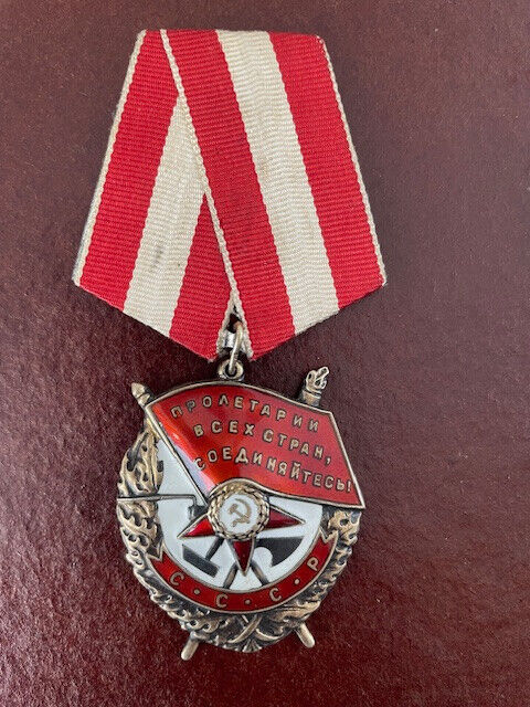 Soviet ORDER of Red Banner, low   S/N 349429, so called Valik, Great Condition