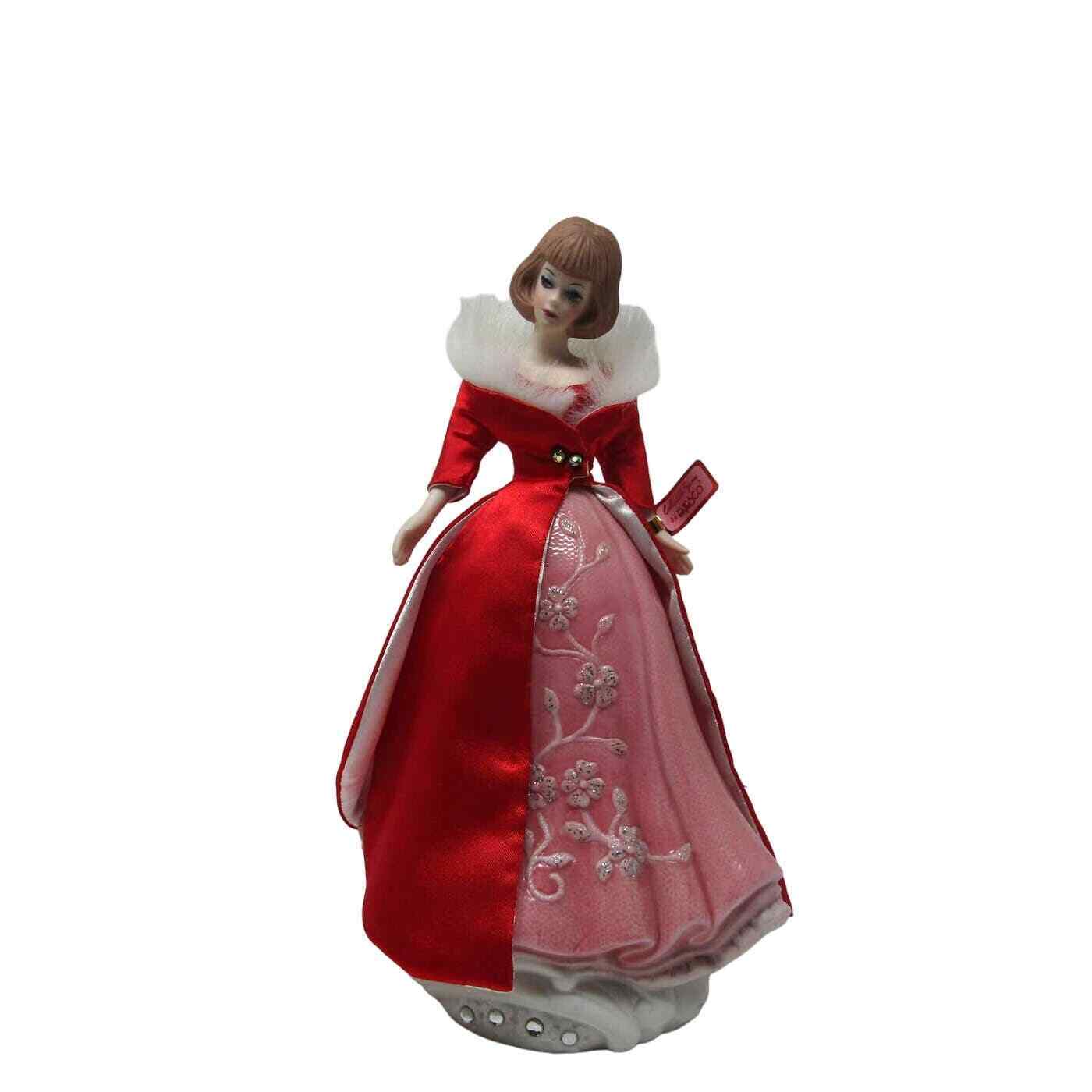 Enesco Barbie As Scarlett O\'Hara Porcelain