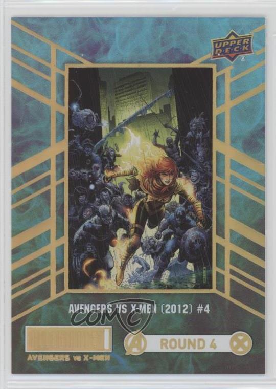2023 Upper Deck Allegiance Avengers vs X-Men AvX Achievement #4 #ROUND4 g1x