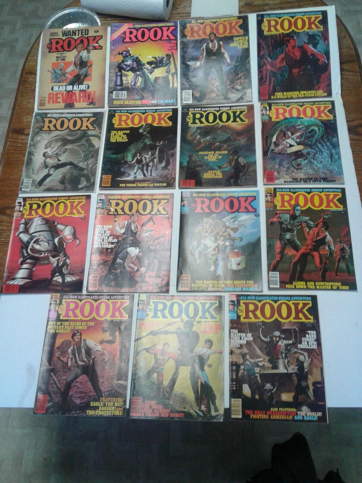 THE ROOK MAGAZINE (Complete series)all 14 issues plus(wanted the rook)