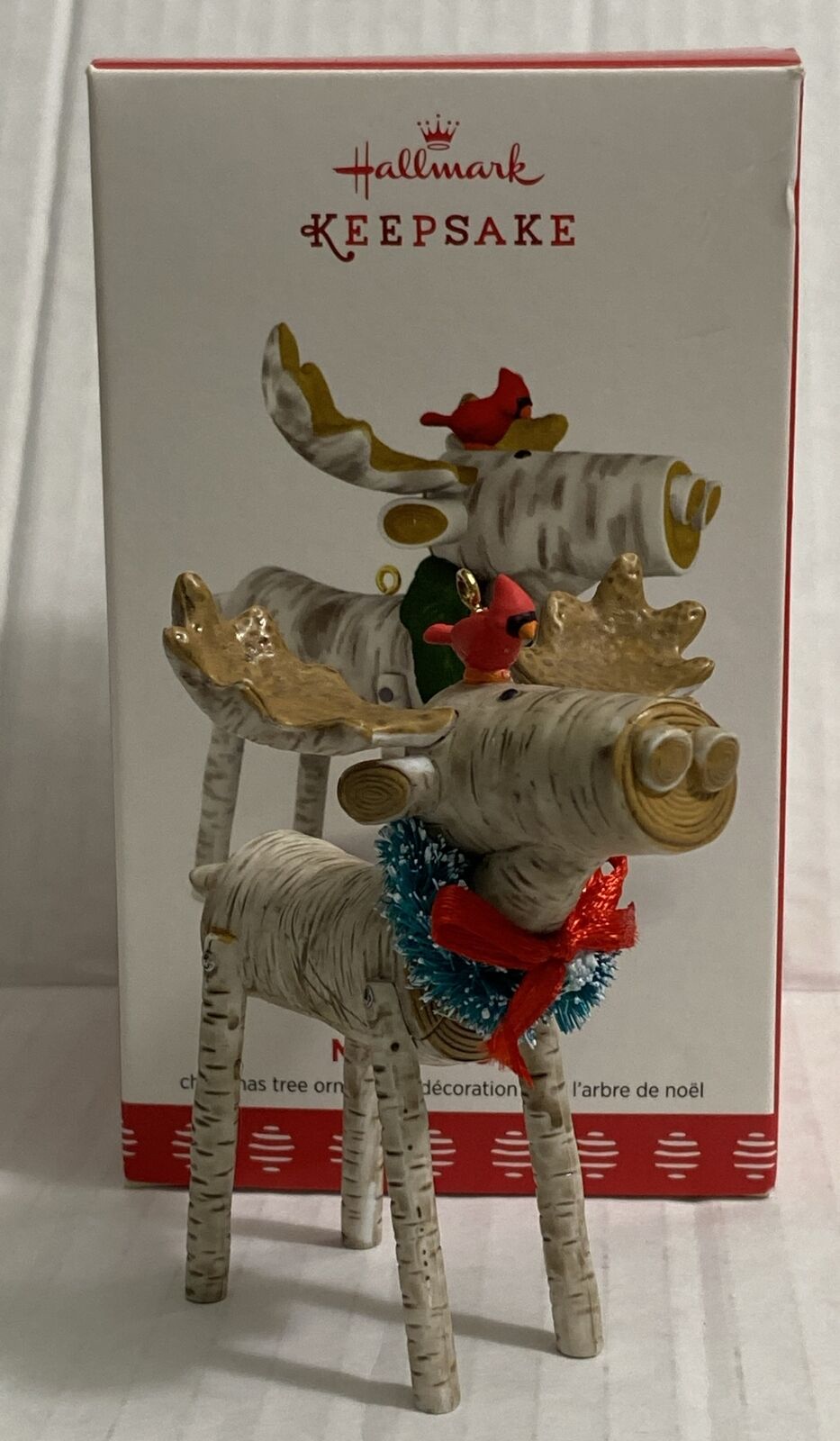 Hallmark Merry Moose 2017 Keepsake Christmas Tree Ornament