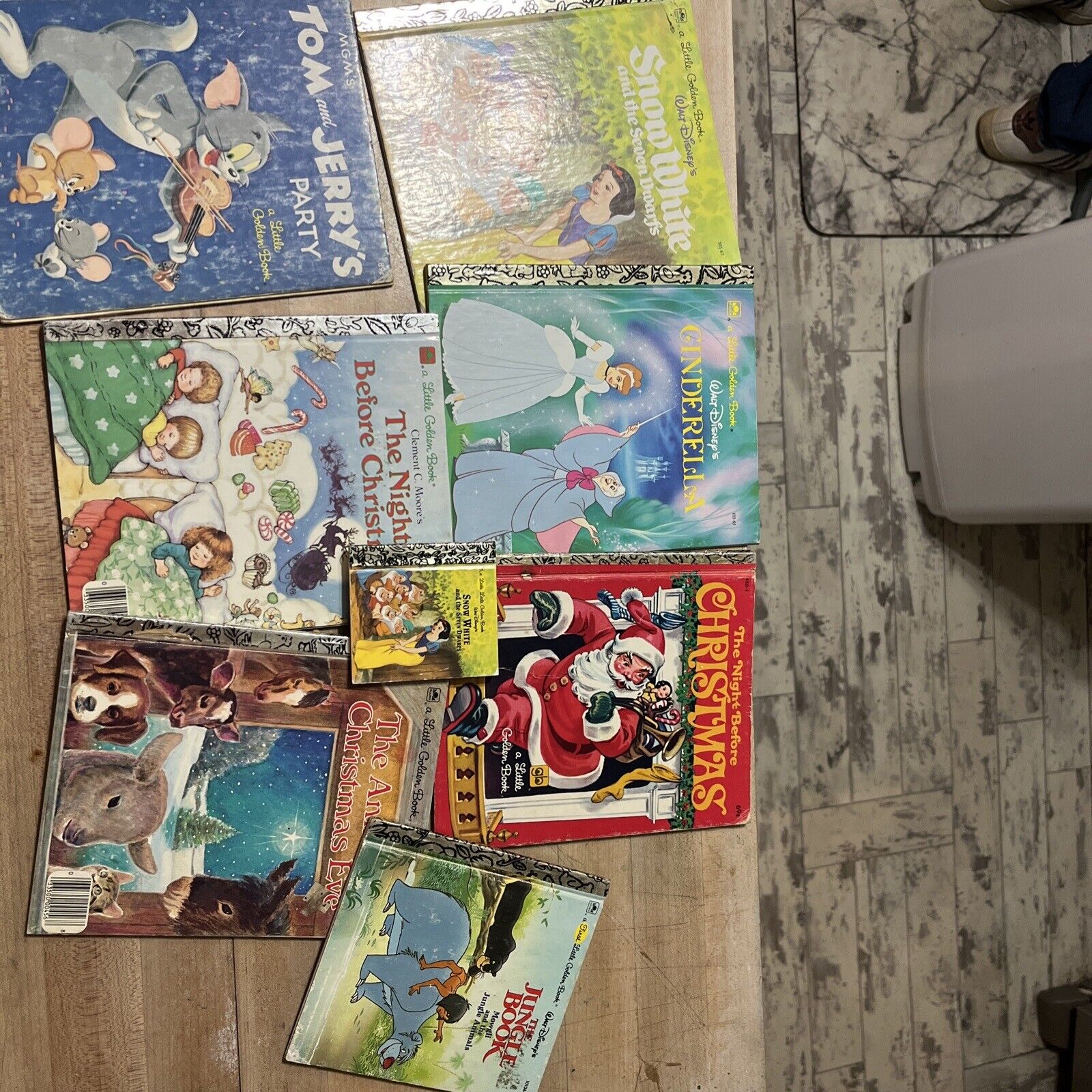 The Little Golden Book Walt Disney 7 Books