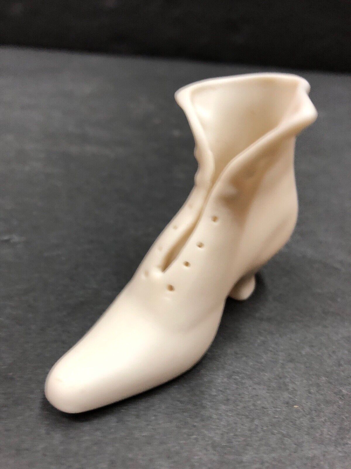 Vintage Antique Miniature Porcelain Victorian Ladies  Shoe Boot