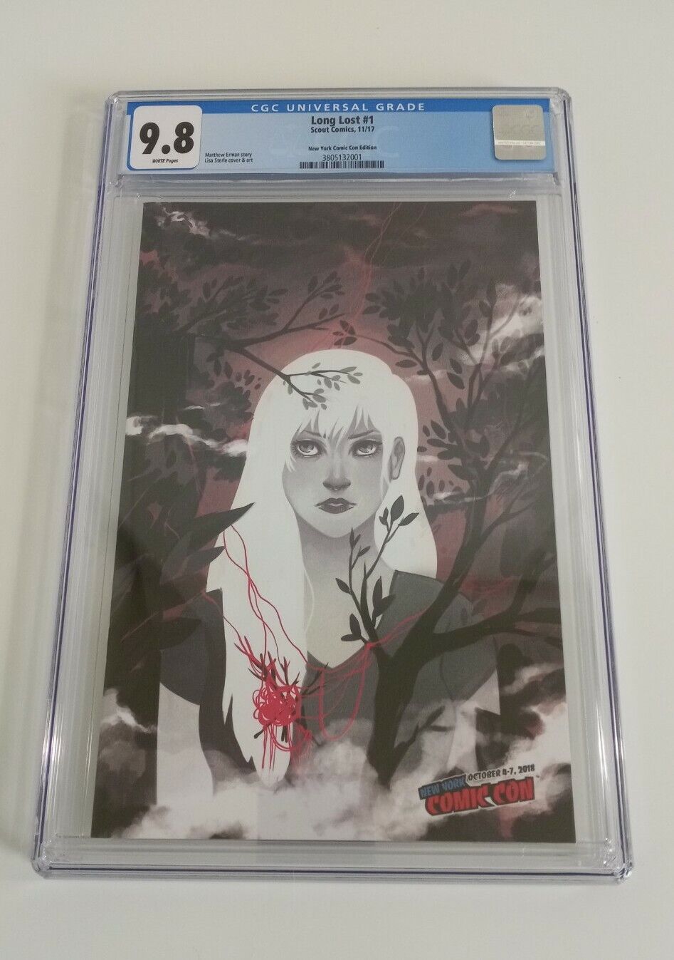 CGC 9.8 Long Lost 1 NYCC Variant Scout Comics