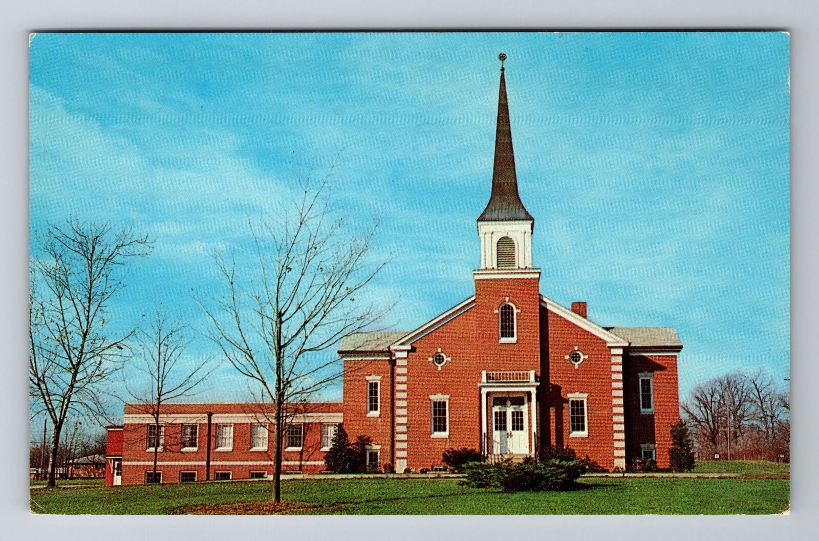 Indianapolis IN-Indiana, Union Chapel Methodist Church, Antique Vintage Postcard
