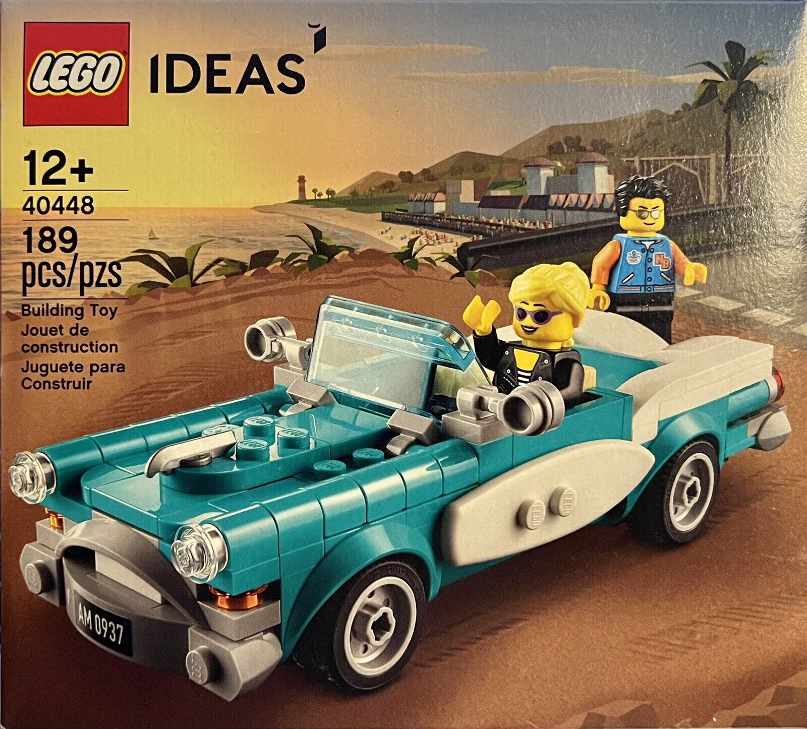 LEGO IDEAS Vintage Car Set 40448 189 Pieces Surfer Diner BRAND NEW & SEALED RARE