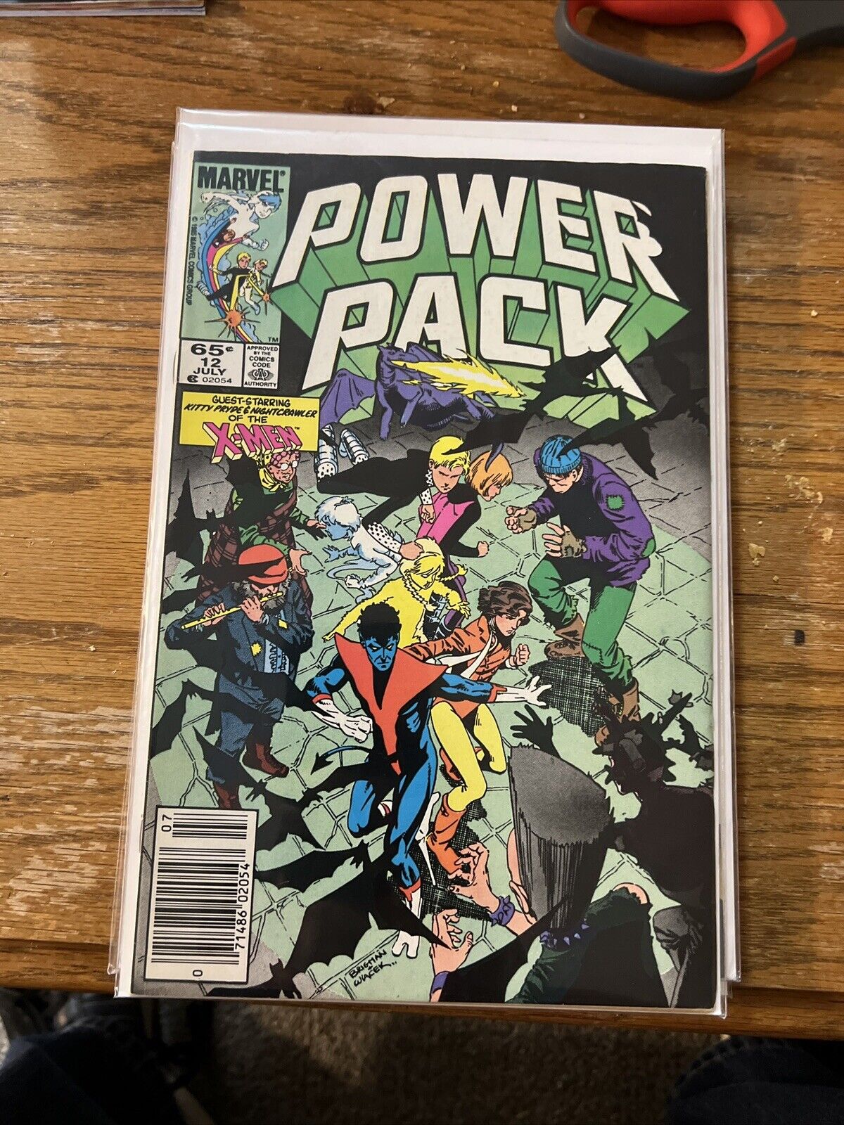 Power Pack #12 Marvel. Vintage. Nightcrawler. Kitty Pryde. Collector’s Item