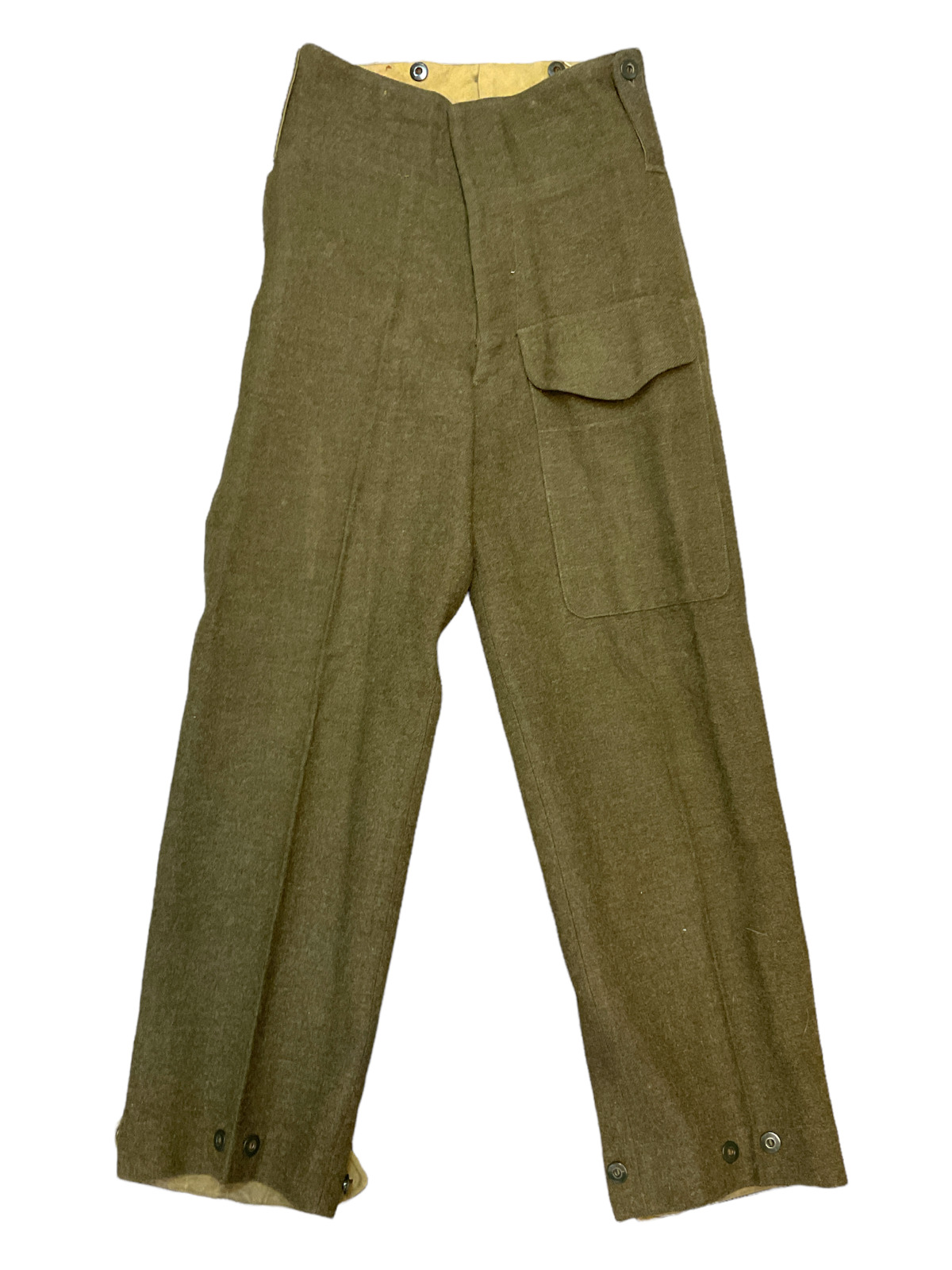 Canadian 1964 Dated Battledress Trousers Size Ex Small Waist 28