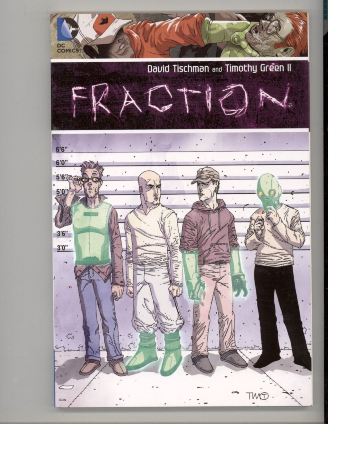 Fraction by David Tischman & Timothy Green II DC NEW Never Read TPB