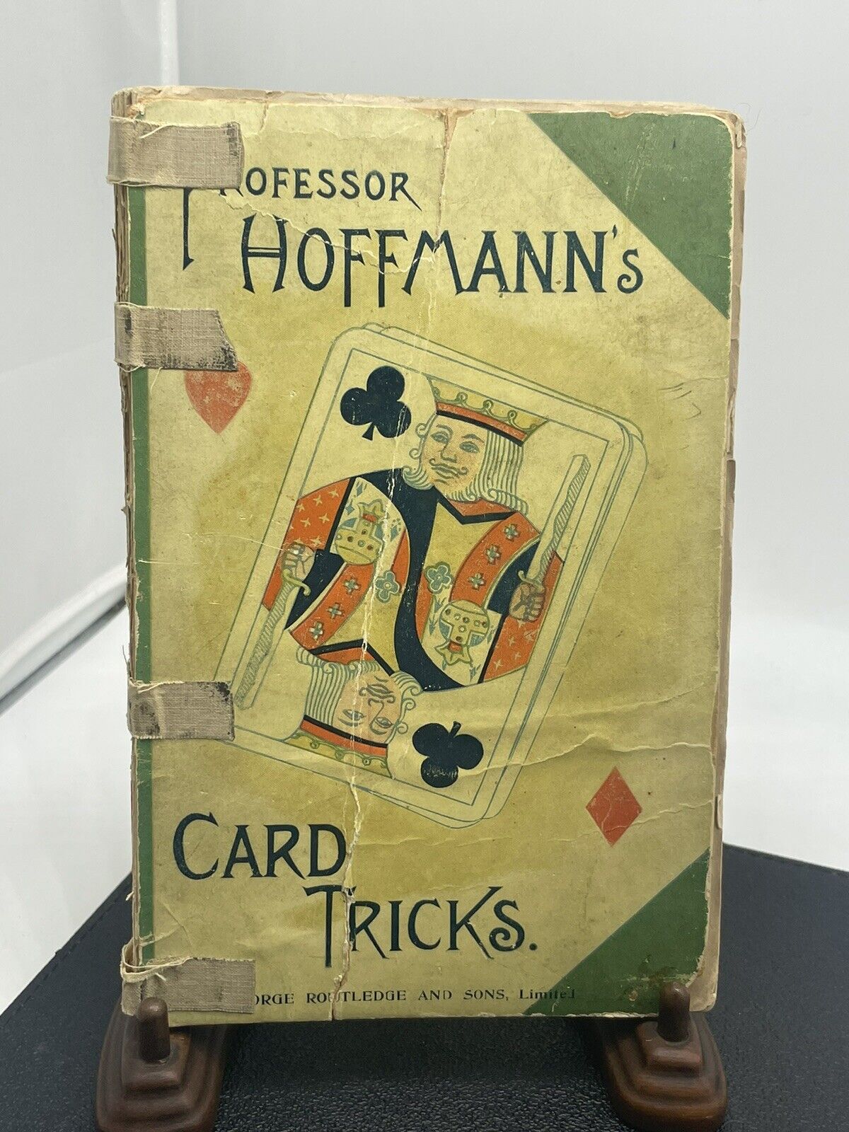 AQ Professor Hoffmann’s Card Tricks George Routledge & Sons Late 1800s Illus HTF