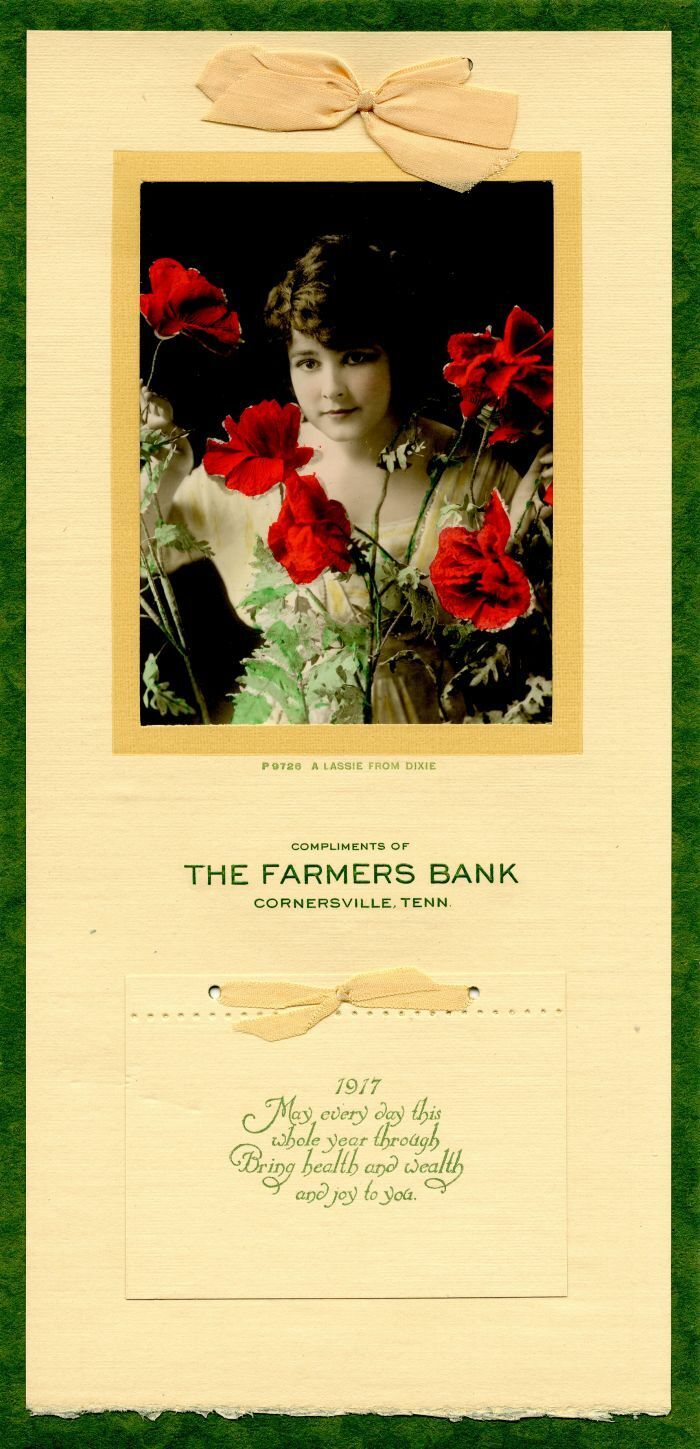The Farmers Bank - Advertising Art Calendars
