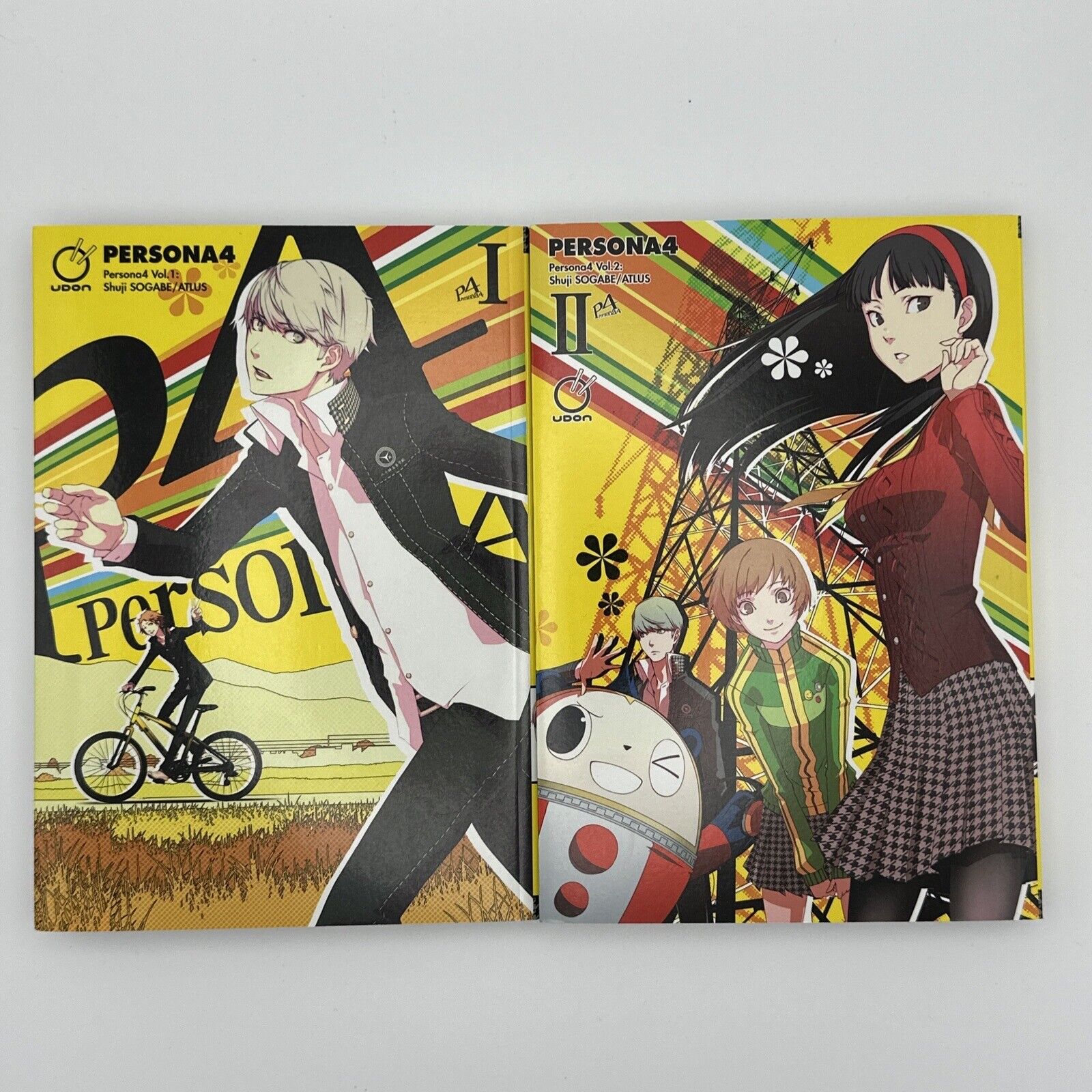 Persona 4 Volume 1 + 2 Lot (Persona 4 Gn) by Atlus Book Fast  Manga