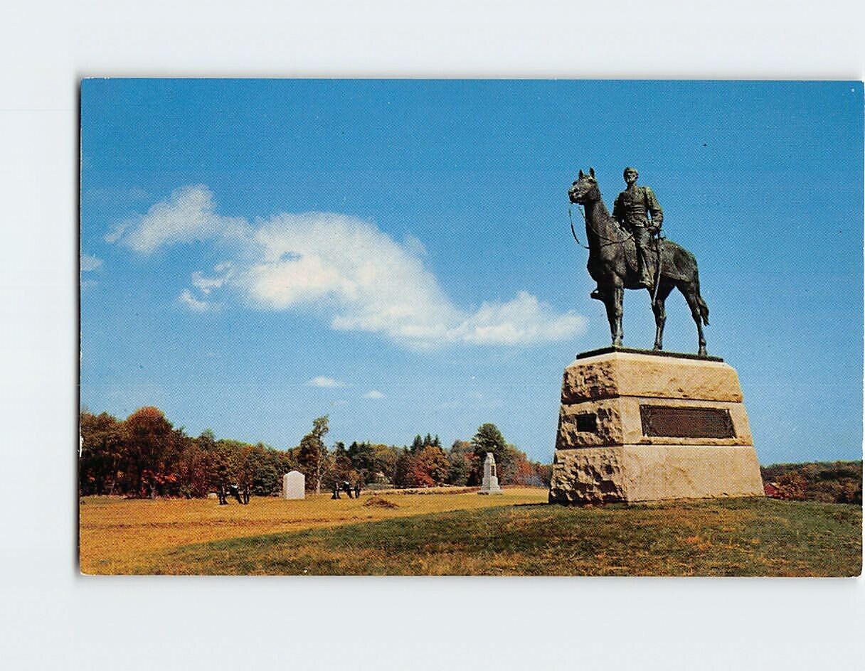 Postcard The Meade Memorial Gettysburg Pennsylvania USA