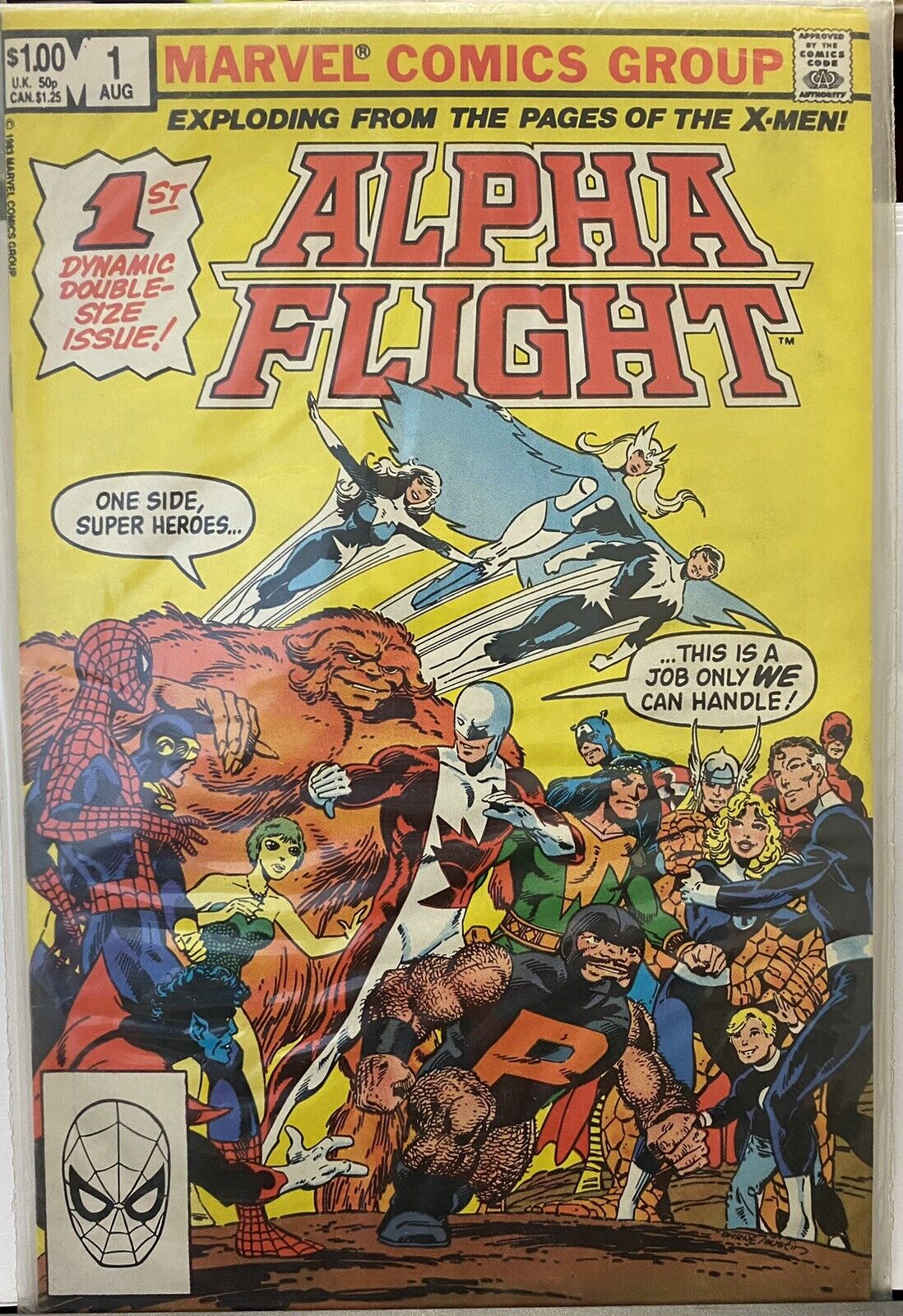 Alpha Flight #1 Facsimile Edition (Marvel Comics July 2019)