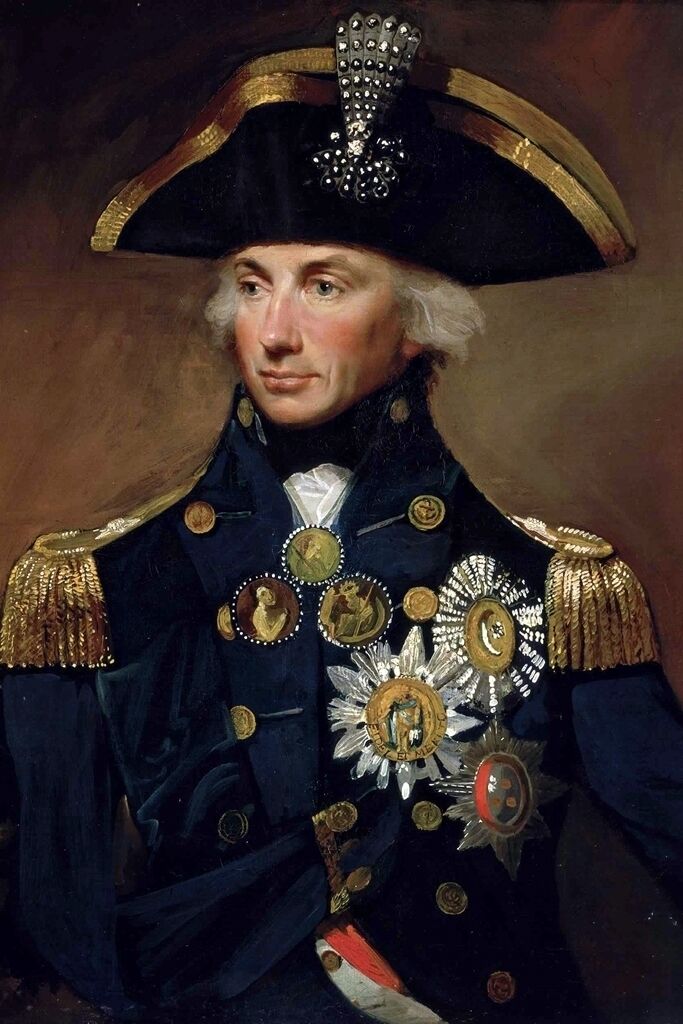New 5x7 Photo: Royal Navy Admiral Horatio Lord Nelson, Hero of Napoleonic Wars