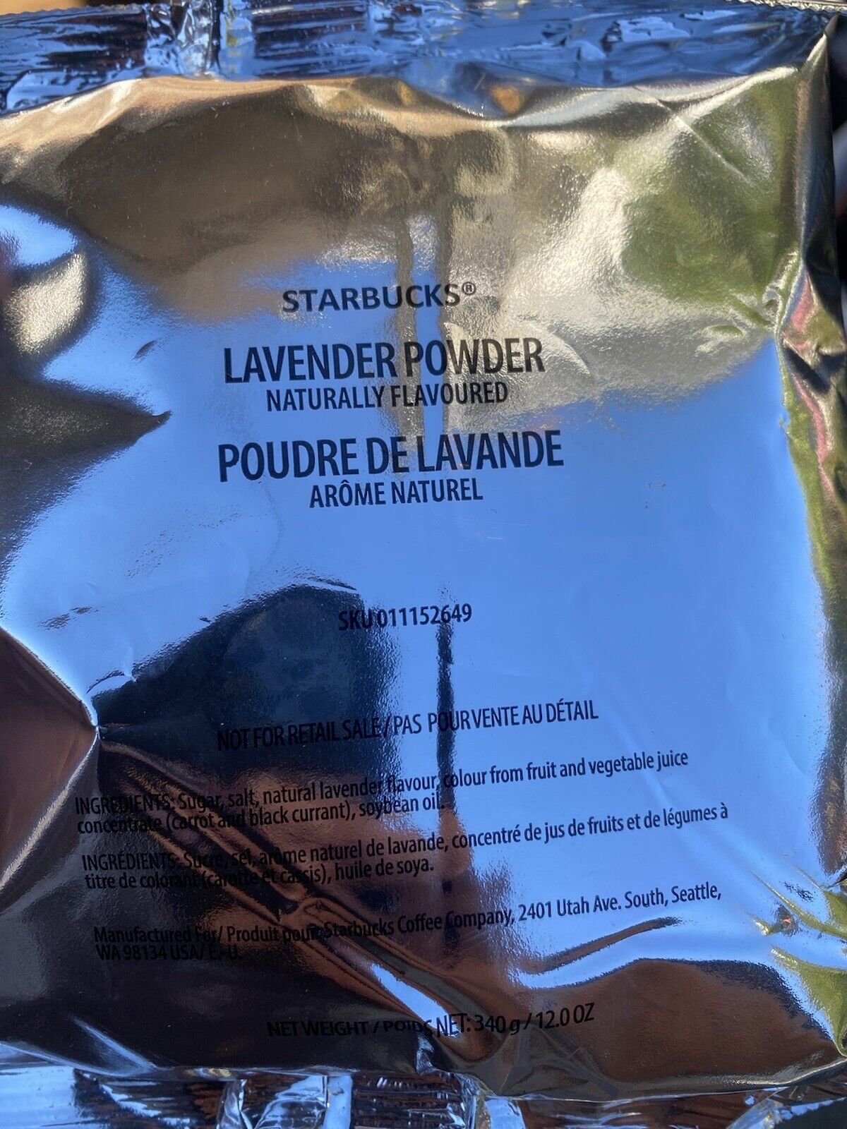 Starbucks New Lavender Powder BB May 2024