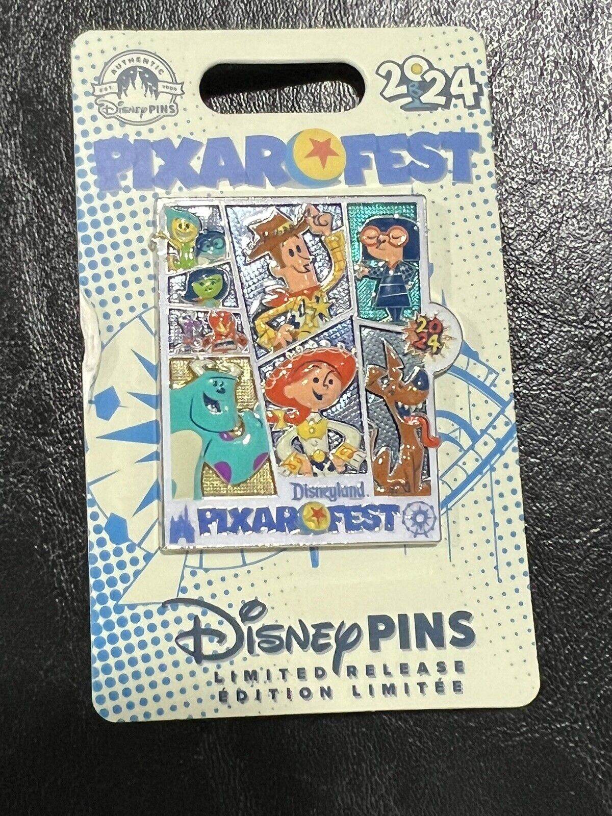 Disney Pixar Fest Logo Exclusive LR Pin 2024
