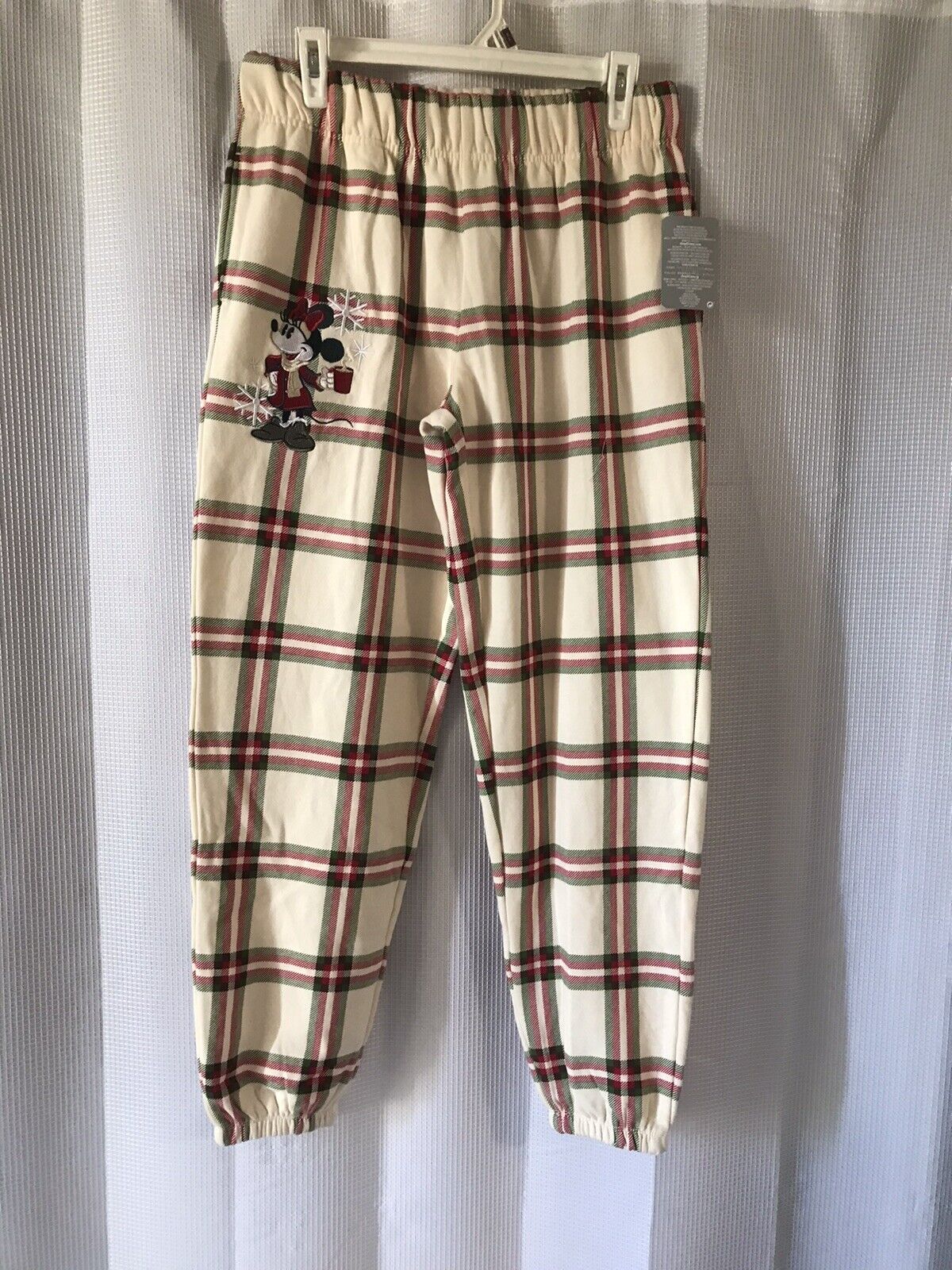 Disney Parks Minnie Mouse Joggers from Walt’s Holiday Lodge Collection sz small