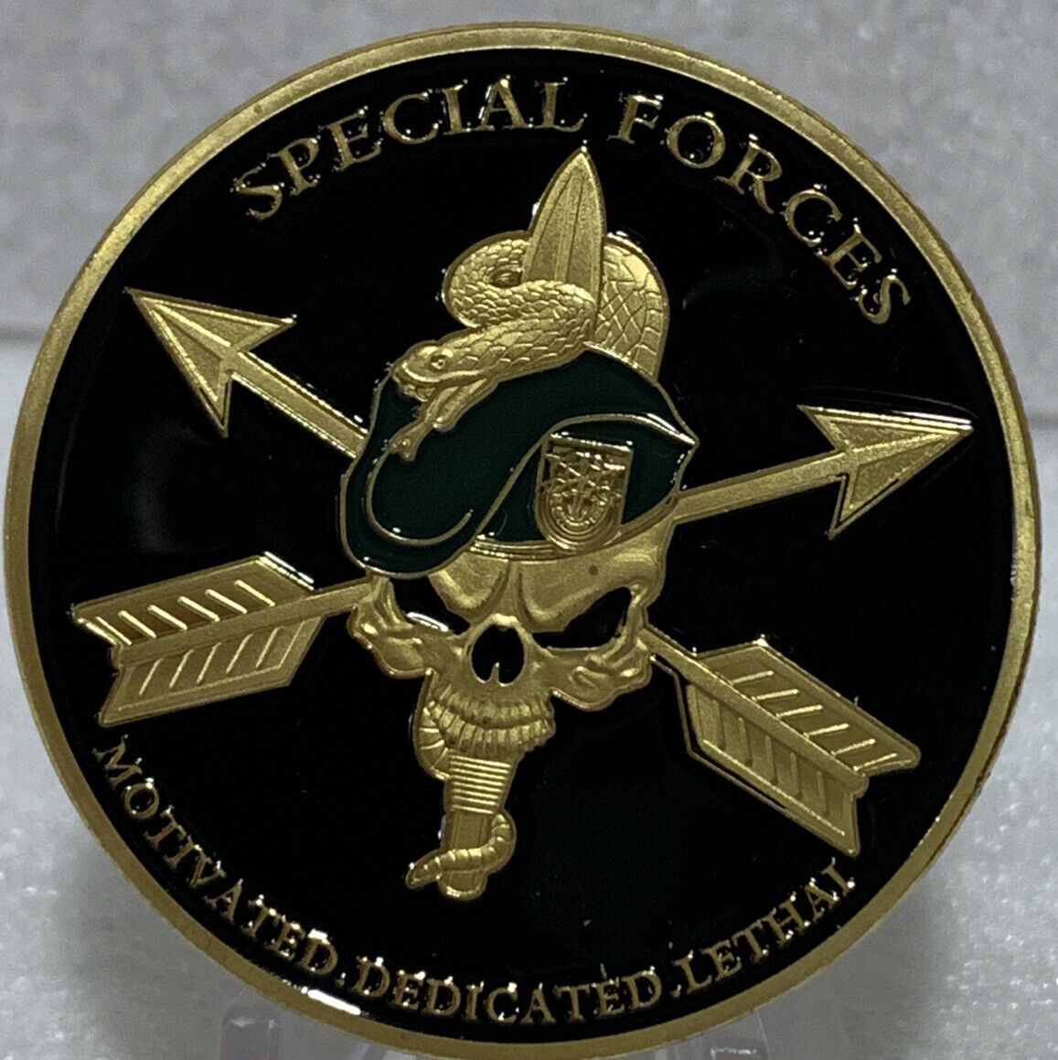 * US Army Special Forces Command Military Army Challenge Coin