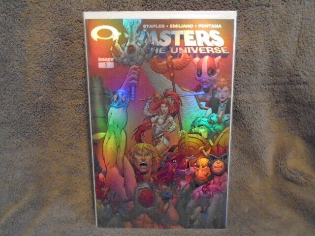 RARE 2nd Series FOIL Masters of the Universe #1 COMIC BOOK 2003 MOTU Image #1A