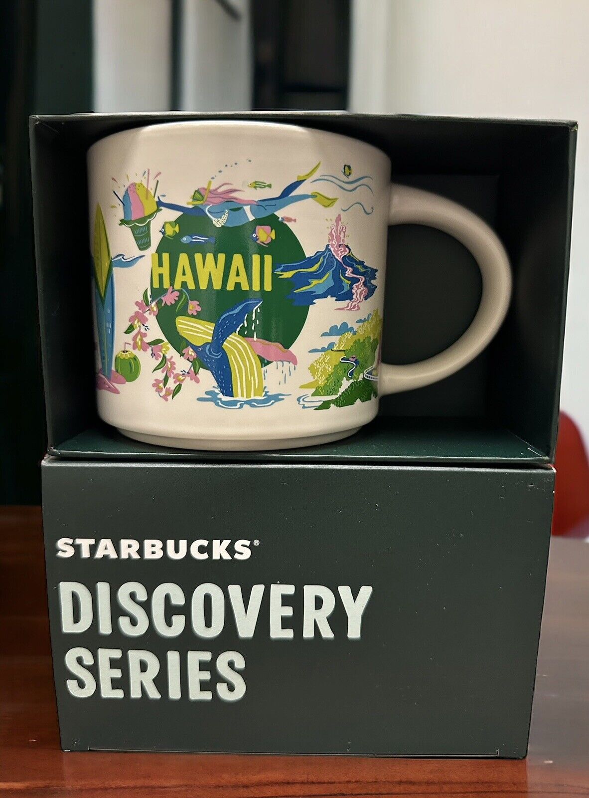 Starbucks NEW 2024 Discovery Series : HAWAII 14oz MUG NEW IN BOX