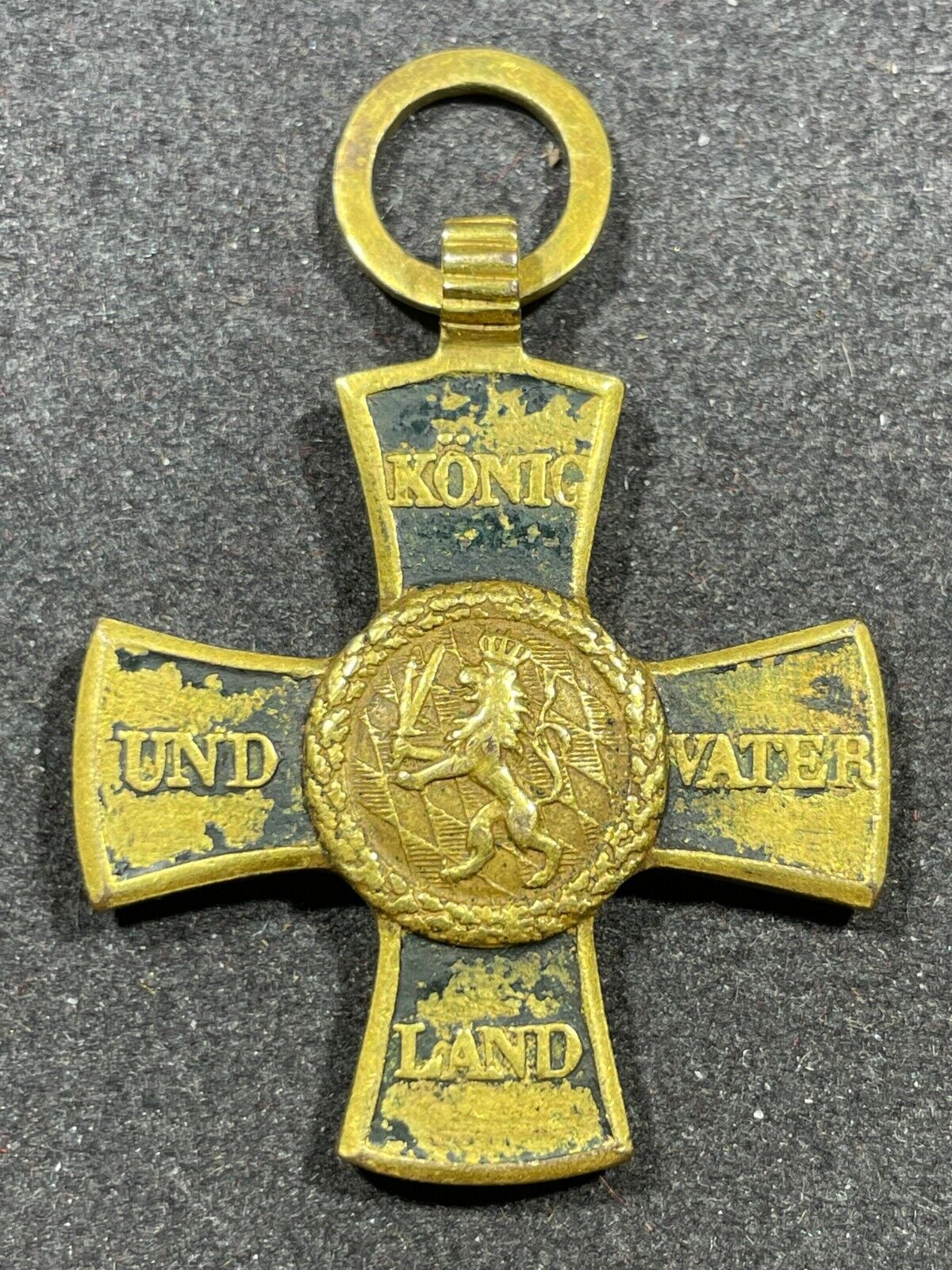 Pre WW1 Imperial German Napoleonic War Bavarian Commemorative Medal 1813 1814