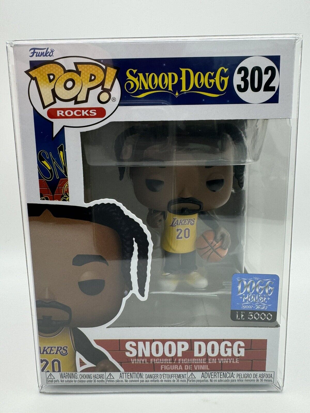 Funko Pop Snoop Dogg #302 Tha Dogg House LE 5000pcs W/Protector