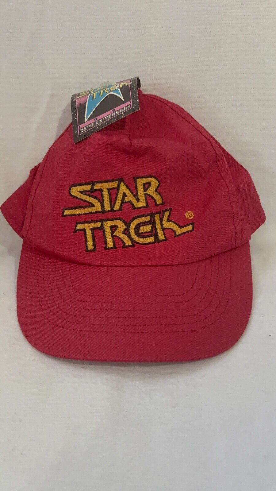 NWT Vintage 1991 'Star Trek' snapback Cap Rare 25th Anniversary