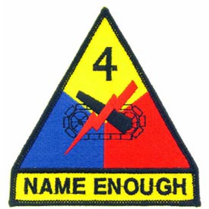 US ARMY 4th Armored Division \