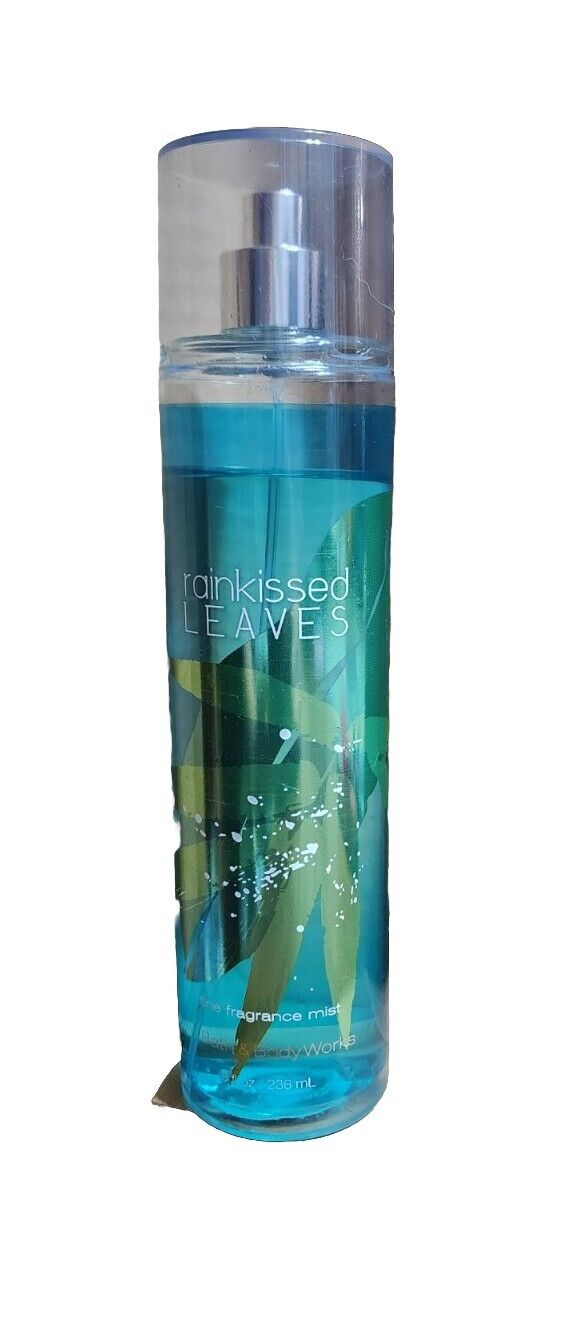 Bath & Body Works Rainkissed Leaves 8fl Oz Collectable , VERY RARE 