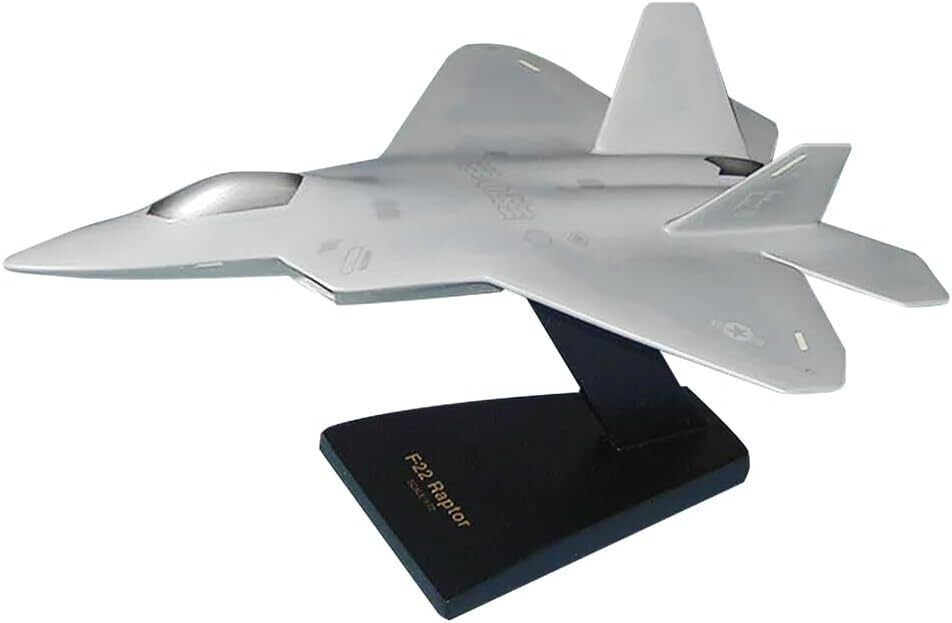 USAF Lockheed Boeing F-22 Raptor Desk Display Fighter Jet Model 1/72 SC Airplane