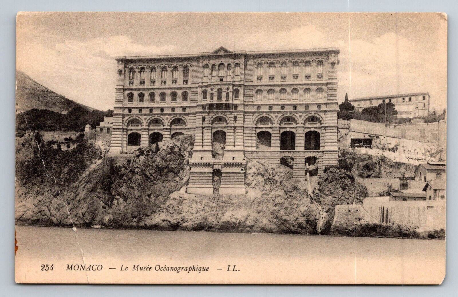 The Oceanographic Museum Monaco Unposted Divided Back Postcard