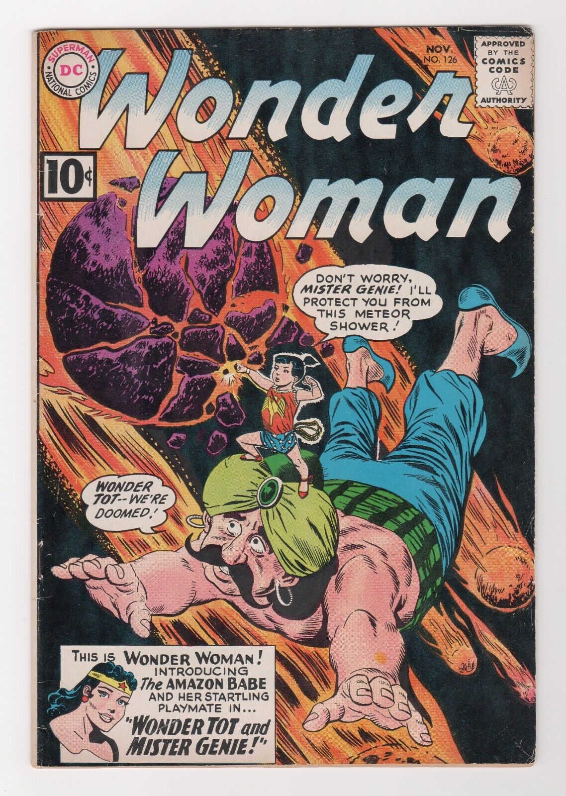 Wonder Woman #126 (1961) VG/F