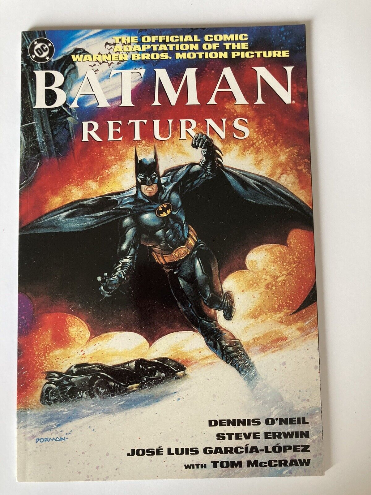 Batman Returns Official Comic Movie Adaptation Prestige Edition