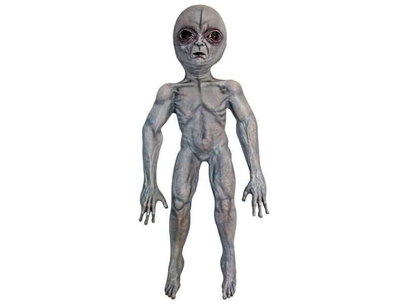 Alien Area 51 Prop Halloween Roswell UFO Grey Haunted House Extra Terrestrial