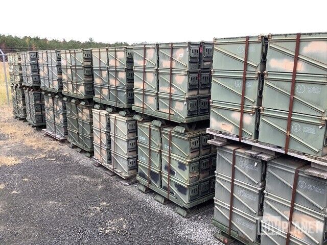 40MM Military Surplus Ammo Can PA120 -(1) PALLET (42 cans)   Bulk Pallet Price