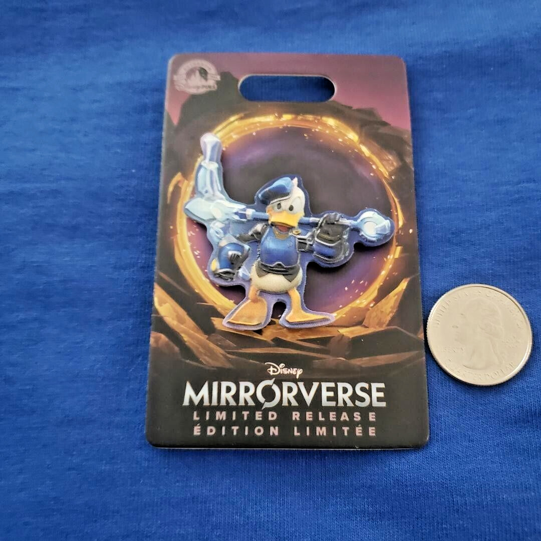 Disney Mirrorverse 2023 Donald Duck Limited Release Pin New LR Pin