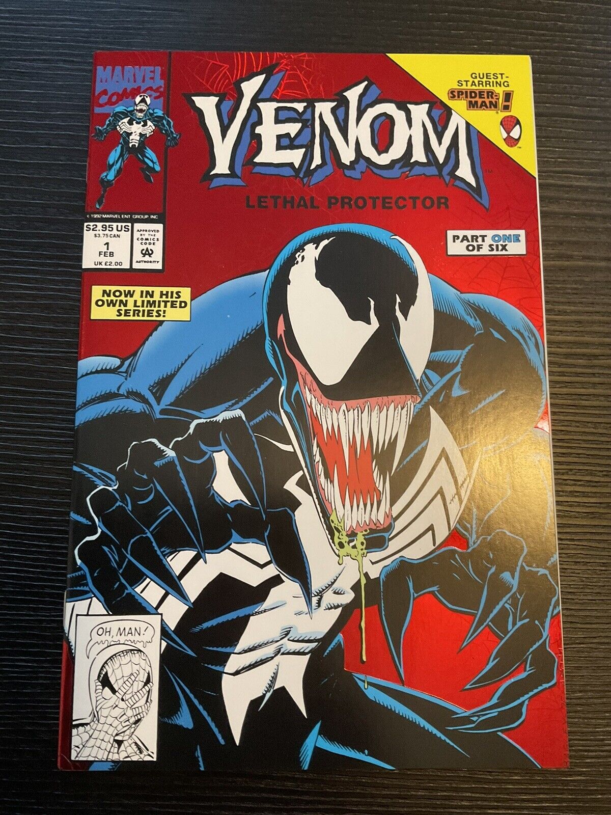 Venom: Lethal Protector #1 Marvel Comics 1993 First Issue VF