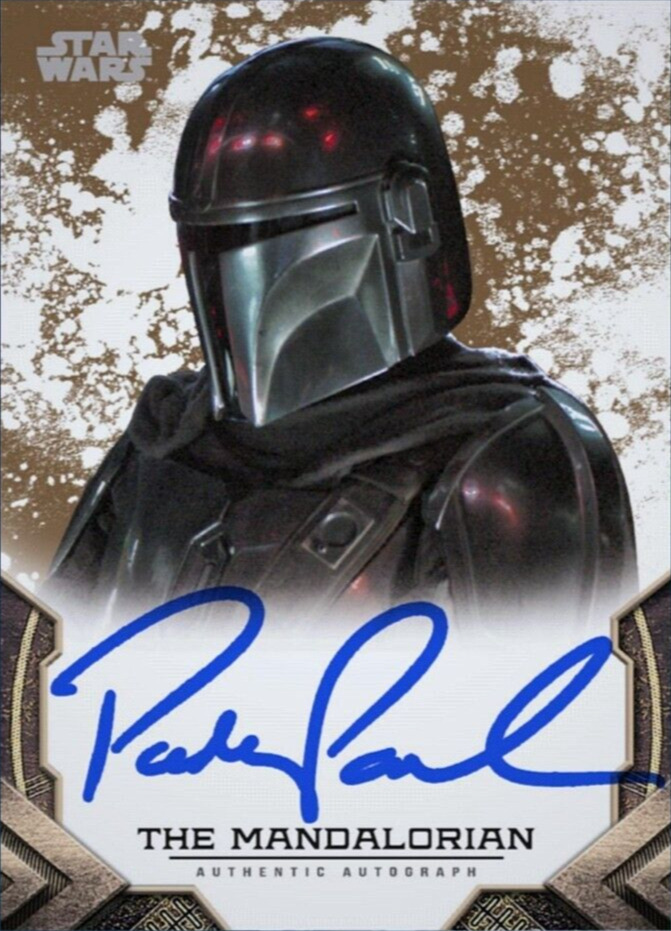 Topps Star Wars Autograph Uncommon PEDRO PASCAL THE MANDALORIAN SIG Digital Card